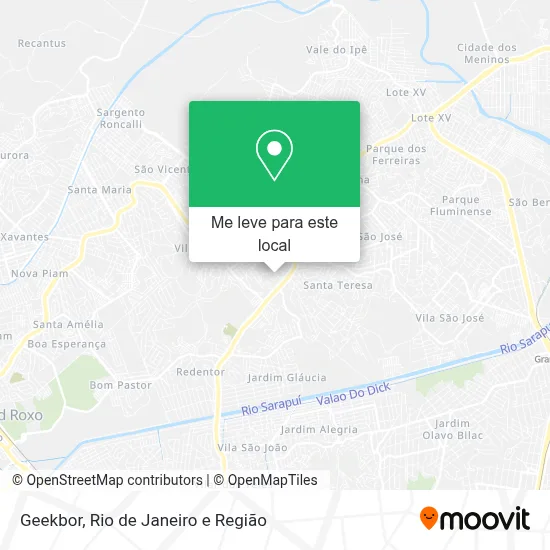 Geekbor mapa