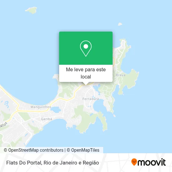 Flats Do Portal mapa