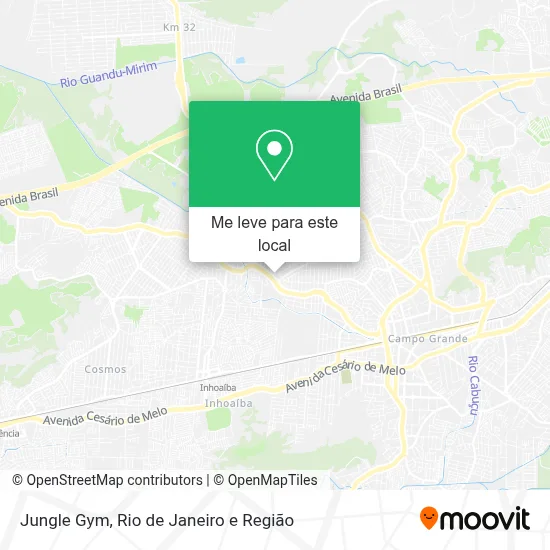Jungle Gym mapa