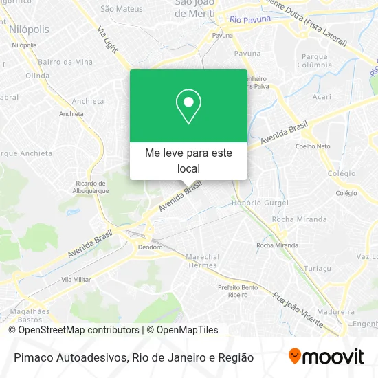 Pimaco Autoadesivos mapa