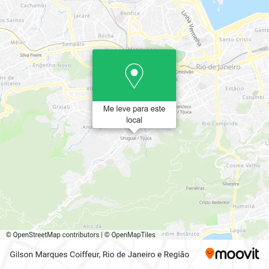 Gilson Marques Coiffeur mapa
