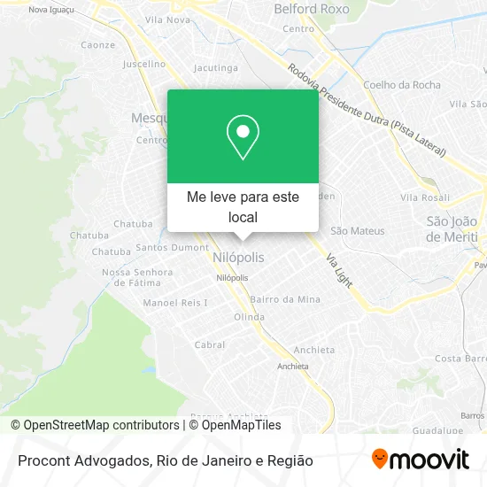 Procont Advogados mapa