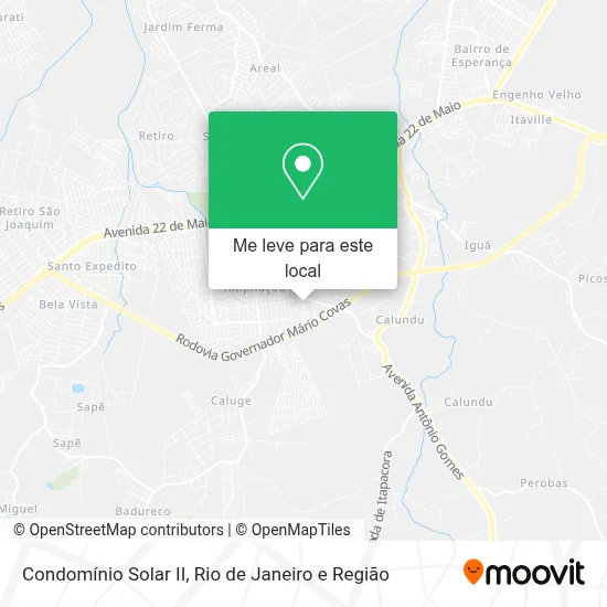 Condomínio Solar II mapa