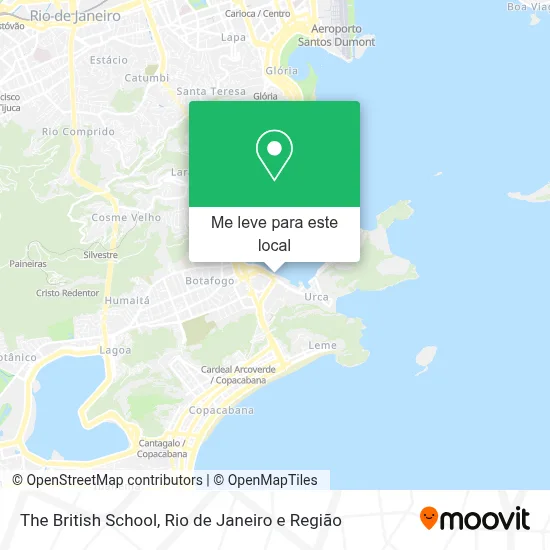 The British School mapa