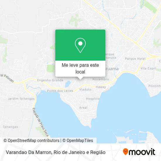 Varandao Da Marron mapa