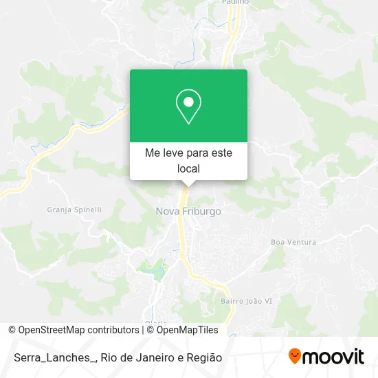 Serra_Lanches_ mapa