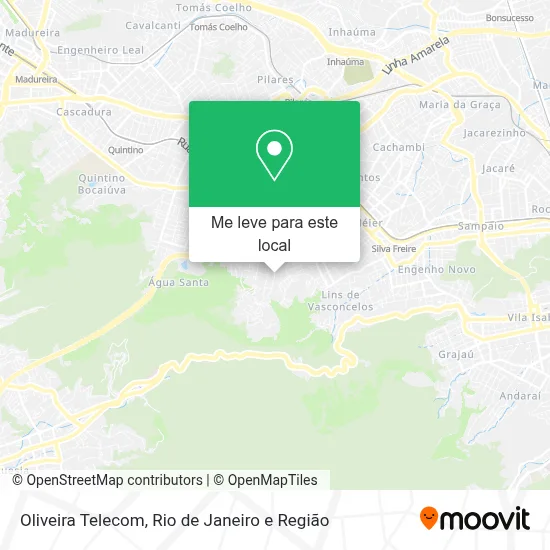Oliveira Telecom mapa