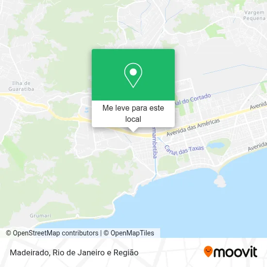 Madeirado mapa