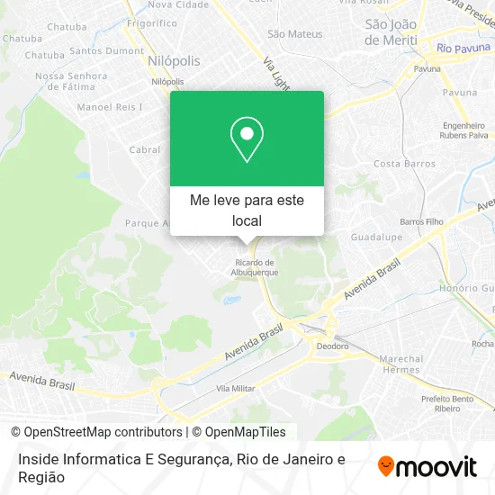 Inside Informatica E Segurança mapa