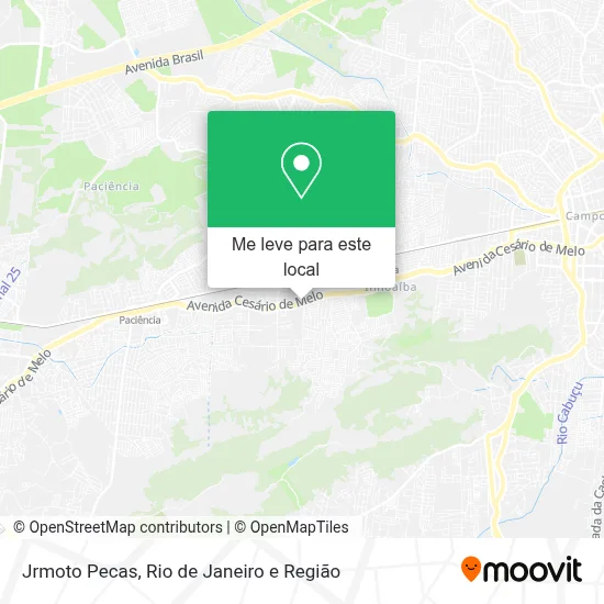 Jrmoto Pecas mapa