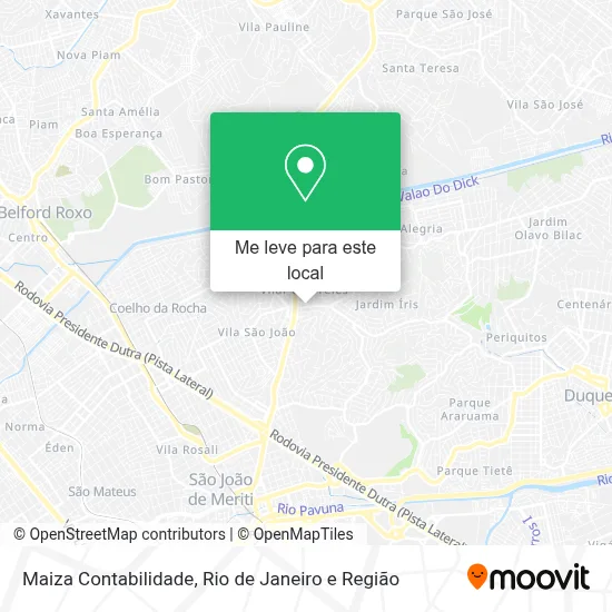 Maiza Contabilidade mapa