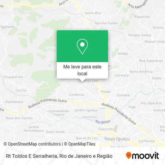 Rt Toldos E Serralheria mapa