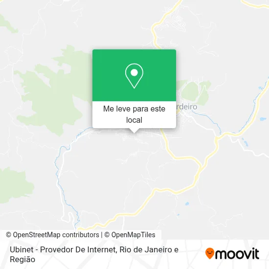 Ubinet - Provedor De Internet mapa