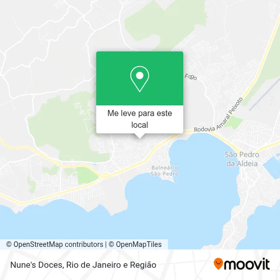 Nune's Doces mapa