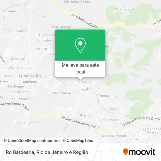 Rd Barbearia mapa