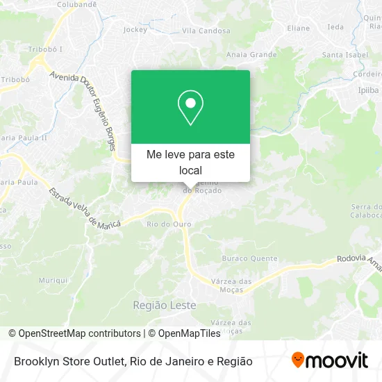 Brooklyn Store Outlet mapa