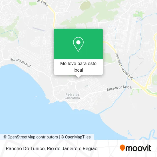 Rancho Do Tunico mapa