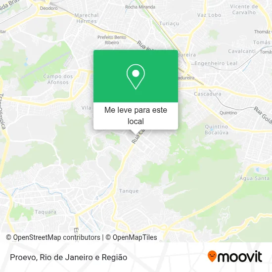 Proevo mapa