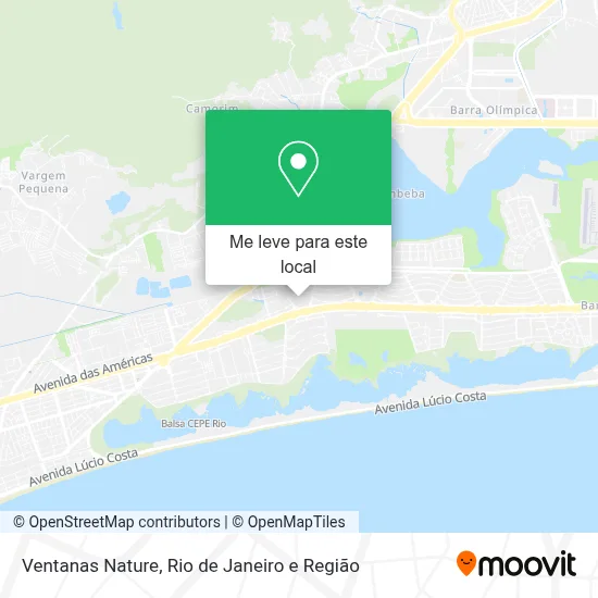 Ventanas Nature mapa