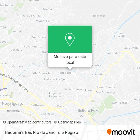 Baderna's Bar mapa
