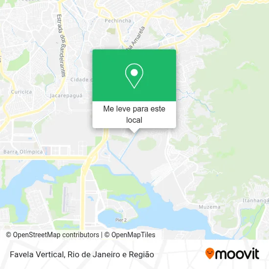 Favela Vertical mapa