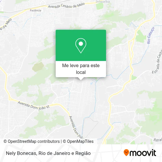 Nely Bonecas mapa