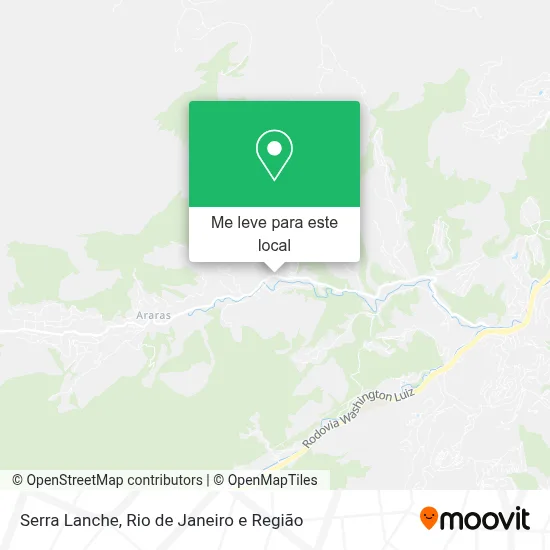 Serra Lanche mapa