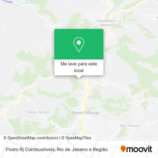 Posto Rj Combustíveis mapa