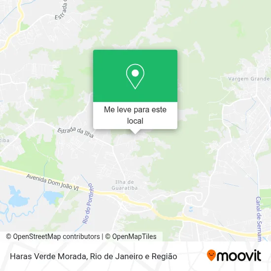Haras Verde Morada mapa