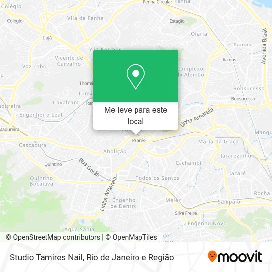 Studio Tamires Nail mapa