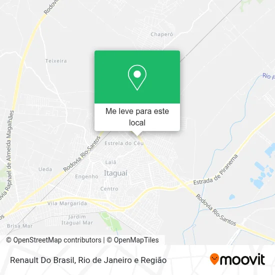 Renault Do Brasil mapa