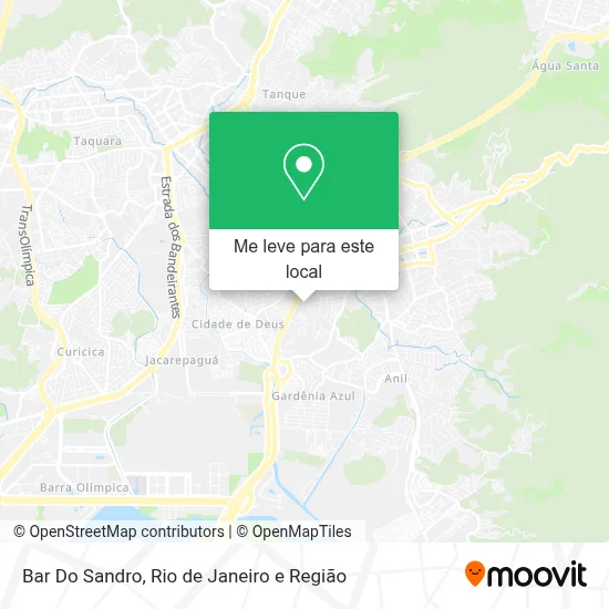 Bar Do Sandro mapa