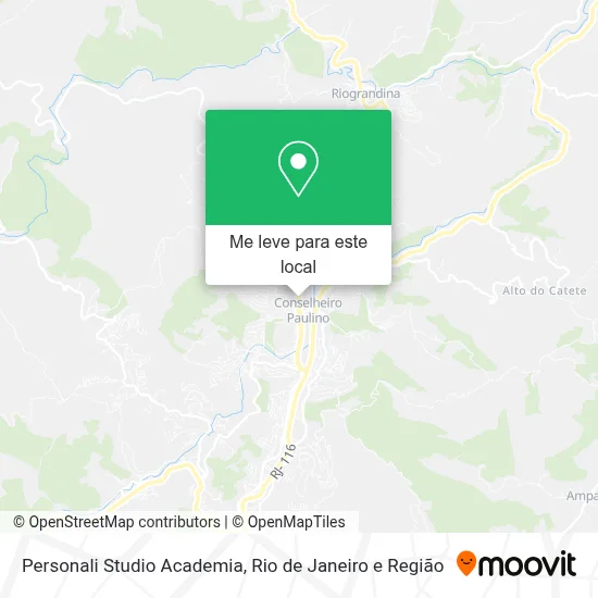 Personali Studio Academia mapa
