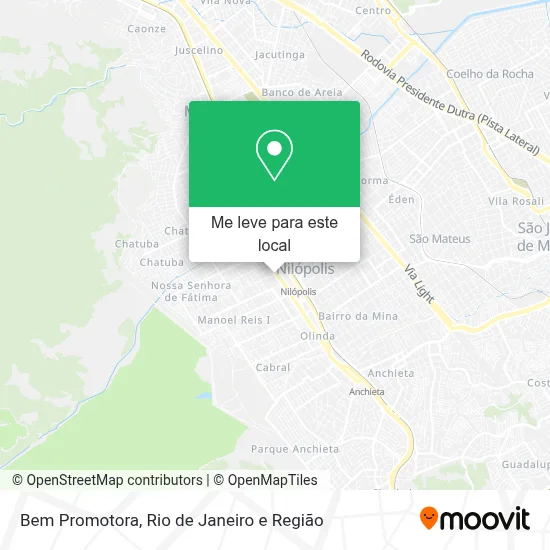 Bem Promotora mapa