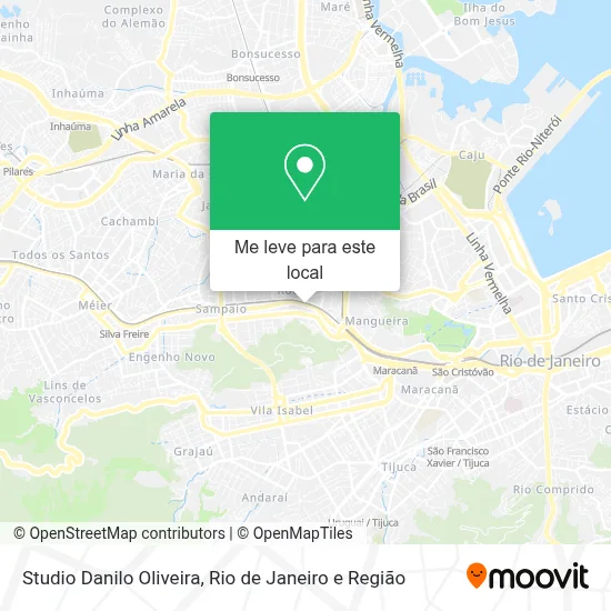 Studio Danilo Oliveira mapa