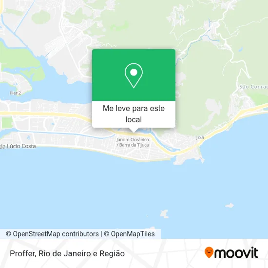 Proffer mapa