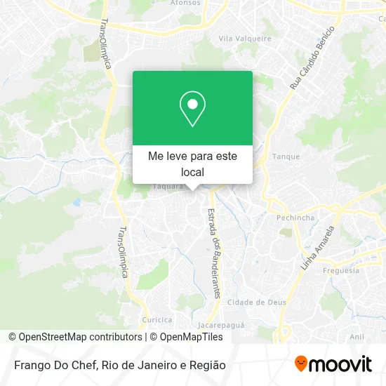 Frango Do Chef mapa