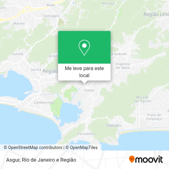 Asgur mapa
