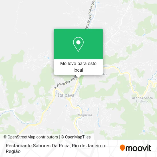 Restaurante Sabores Da Roca mapa