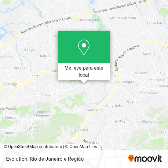 Evolution mapa
