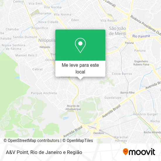 A&V Point mapa