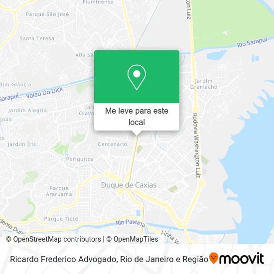 Ricardo Frederico Advogado mapa