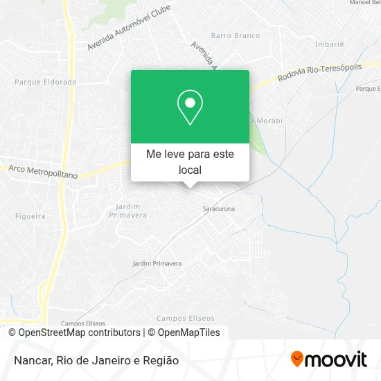 Nancar mapa