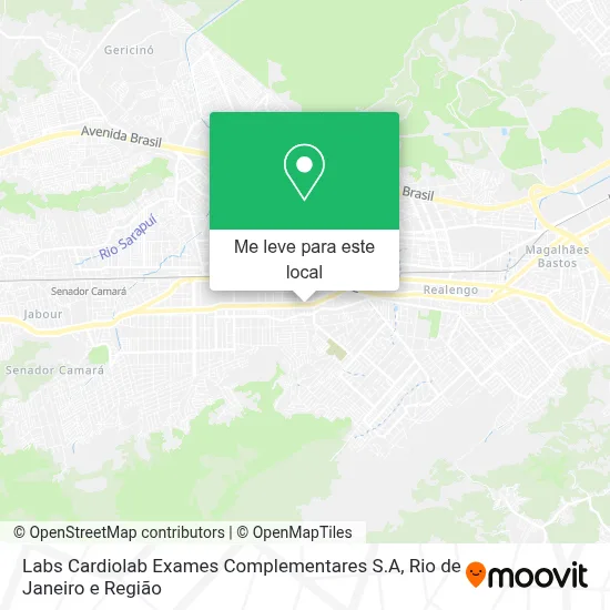 Labs Cardiolab Exames Complementares S.A mapa