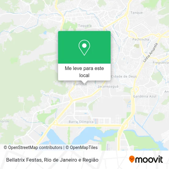 Bellatrix Festas mapa