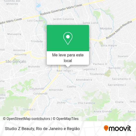 Studio Z Beauty mapa
