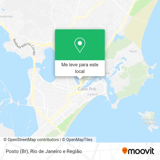 Posto (Br) mapa