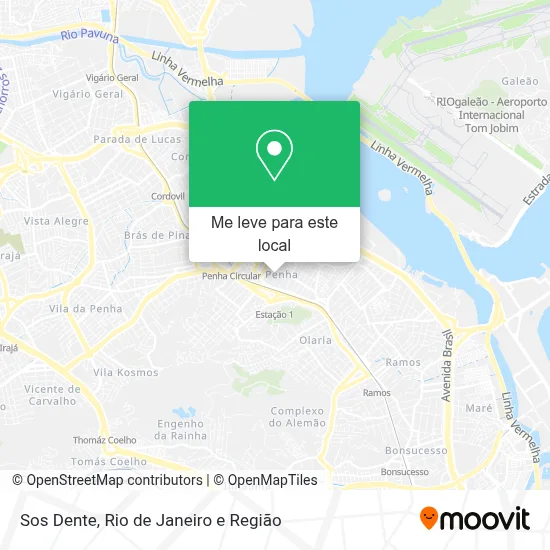 Sos Dente mapa