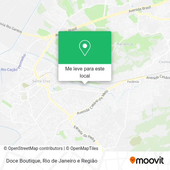 Doce Boutique mapa