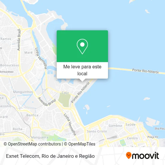 Exnet Telecom mapa